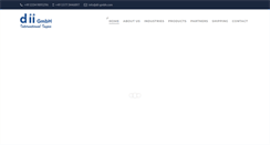 Desktop Screenshot of dii-gmbh.com